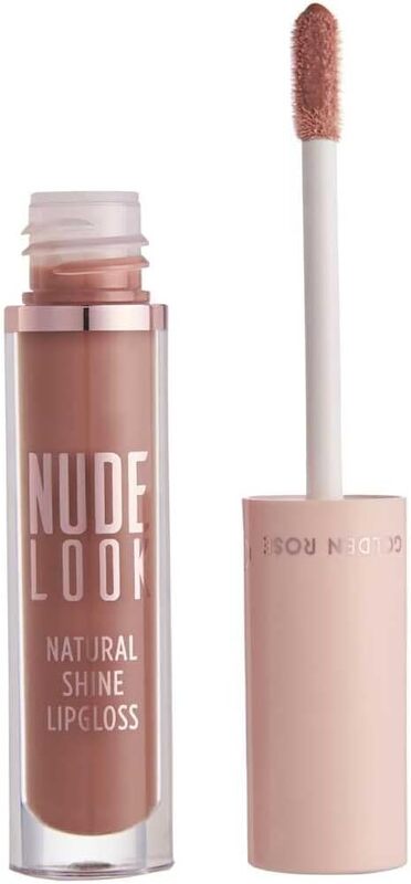 Nude Look Natural Shine Lipgloss, 01 Nude Delight